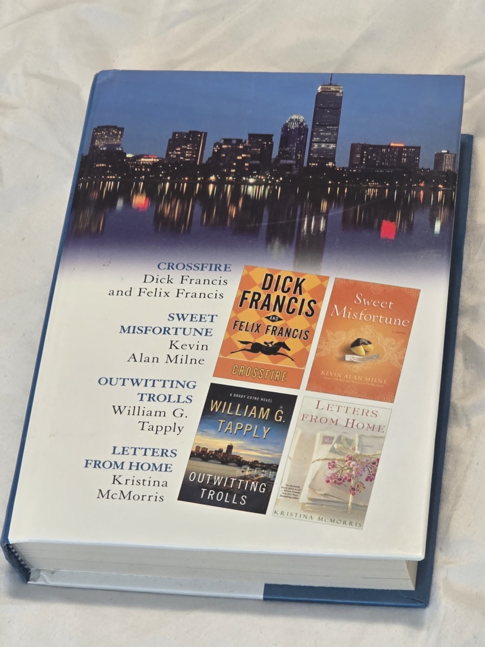 Hardcover Book with 4 Title Novels